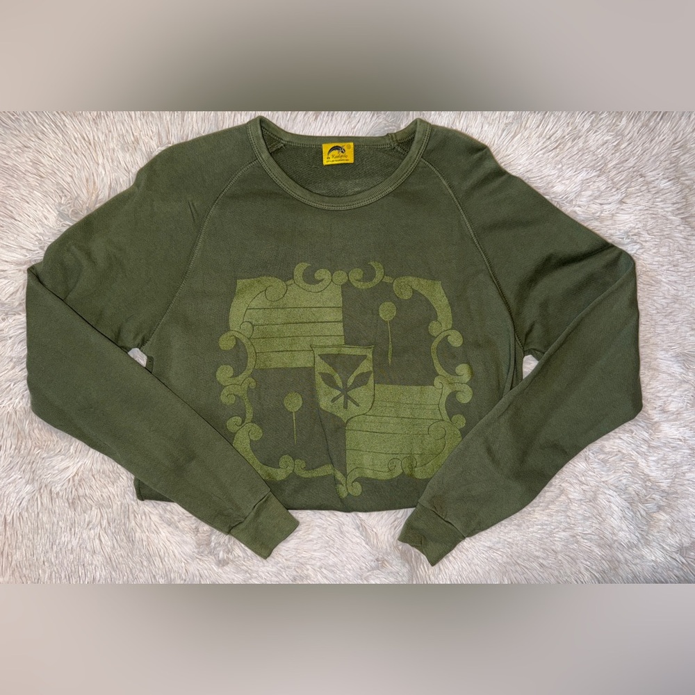 Kealopiko Olive/Army Green Sweater Size XS